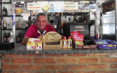 Para Márcio, rotina no bar Empório Brasília é ‘lição de vida’