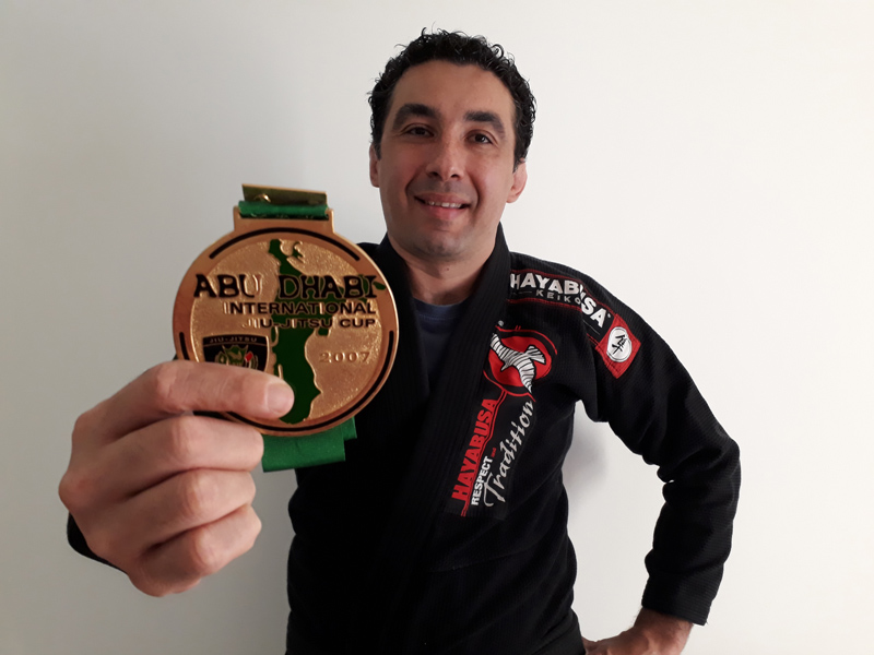 Sheid Fernandes campeão mundial de Jiu Jitsu