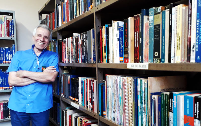 José Carlos biblioteca Altino Arantes Ribeirão Preto - História do Dia