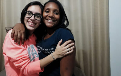 Bia e Gabi: amizade que começou na maternidade