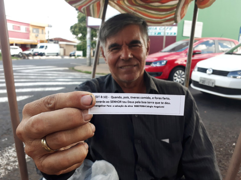 Sergio mensagens de fé avenida do Café Ribeirão Preto História do Dia