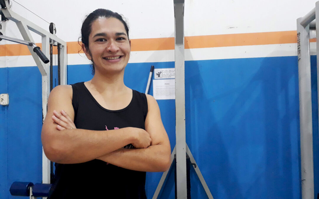 Lê combateu a depressão com zumba e hoje é professora de dança