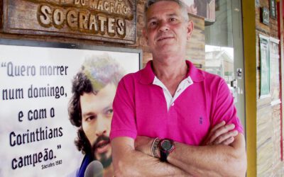Para Márcio, rotina no bar Empório Brasília é ‘lição de vida’