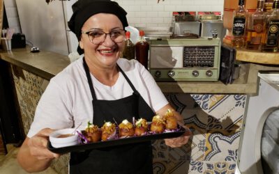 Maria do Socorro é a cozinheira bicampeã do Comida di Buteco Ribeirão Preto