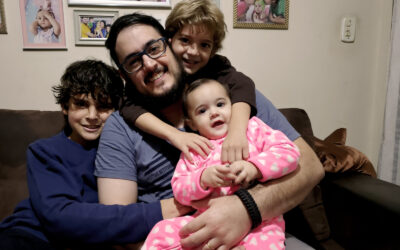 Danilo superou acidente, reencontrou amor da adolescência e ‘ganhou’ três filhos
