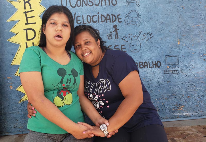Pepa criou projeto para acolher mães de crianças com deficiência em Luiz Antônio