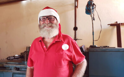 Há 17 anos, Toninho é Papai Noel distribuindo solidariedade em Sertãozinho