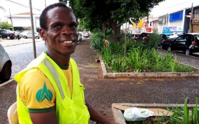 Rodrigo, o “Só Deus”, encontrou na avenida Nove de Julho oportunidade para recomeçar