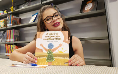 Luiara, 14 anos, escreveu livro para compartilhar sua luta contra o câncer