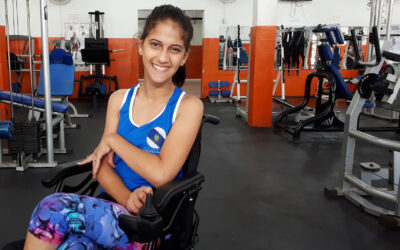 Giovana soma medalhas no esporte e vence as barreiras da paralisia cerebral