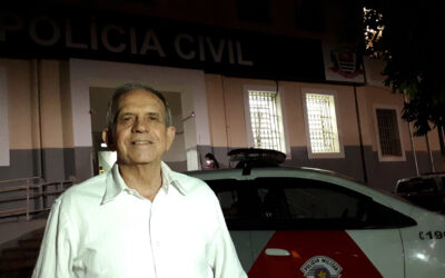 Aos 72 anos, Luiz Fernando Lufe é repórter policial e não pretende parar