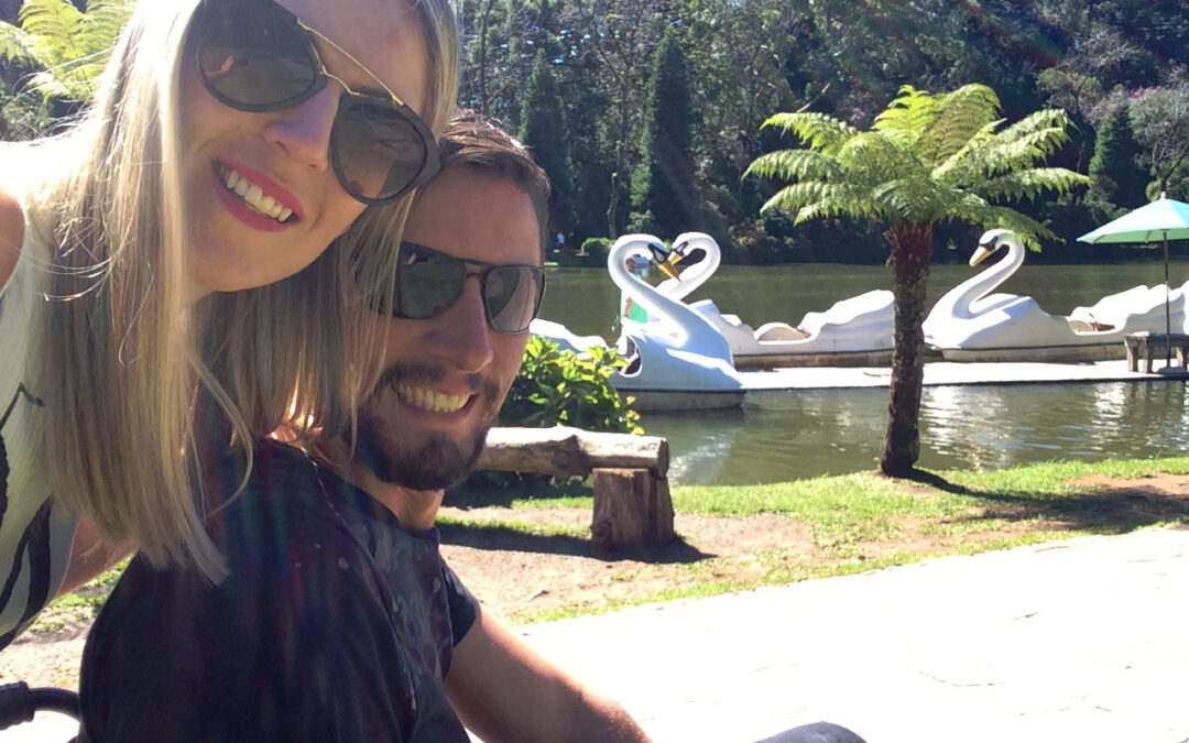 Após acidente, Paulo se apaixonou pela fisioterapeuta Bruna   