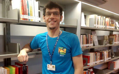 Ciro Monteiro, coordenador da Biblioteca Sinhá, democratiza acesso à leitura