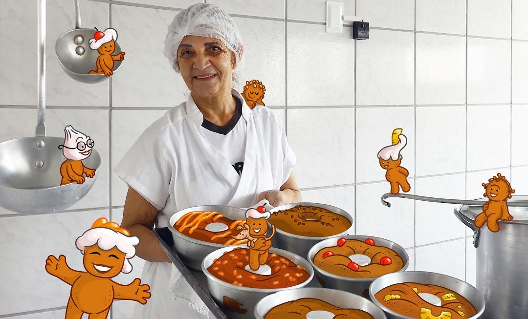 Há 20 anos, Maria Sales leva afeto para cozinha da Cidade Vicentina, em Jundiaí