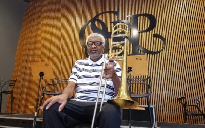 José Maria toca trombone na Orquestra Sinfônica de Ribeirão há quase quatro décadas